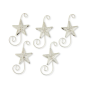 Preview: HOLIDAY Time 'Silver Snowflake' Weihnachtsbaumhänger 12 Teile Import USA